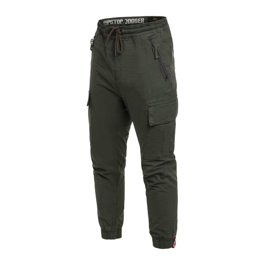 Spodnie Alpha Industries Rip-Stop Jogger - Grey/Black