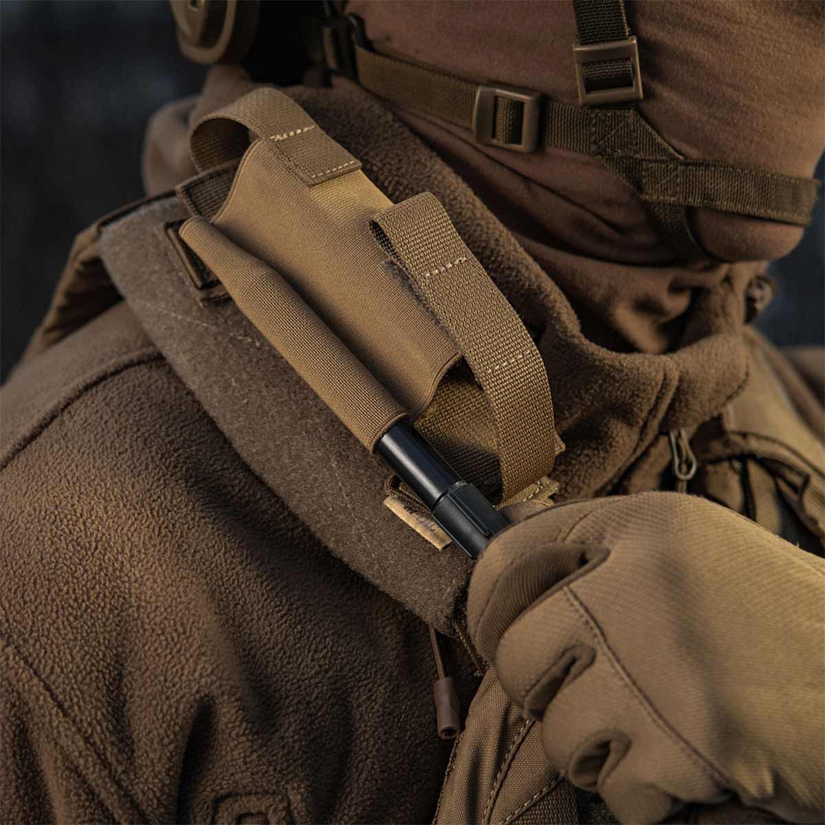 Ładownica M-Tac na stazę taktyczną MOLLE Gen. III - Coyote