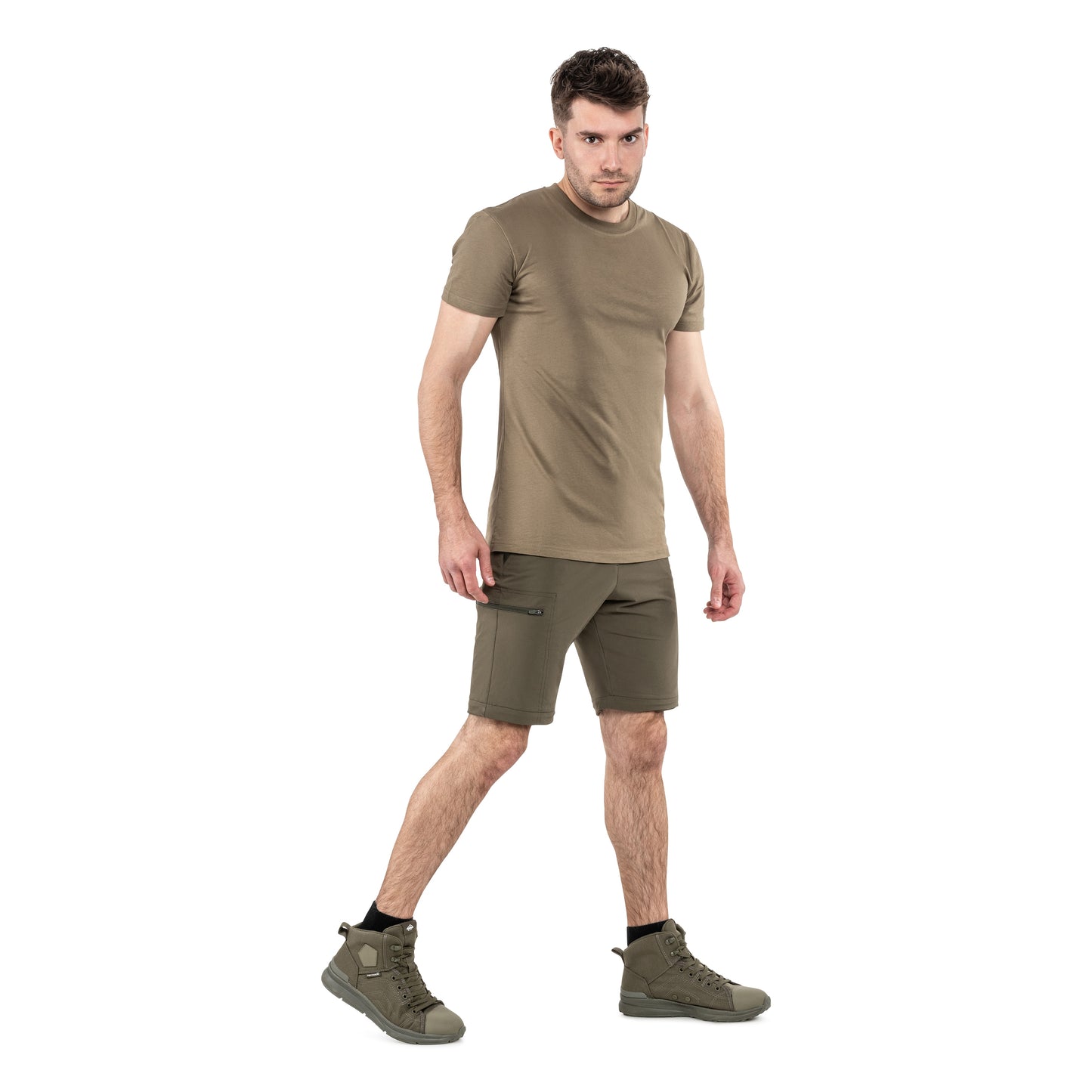 Spodnie trekkingowe 2w1 Viking Rocklyn - Khaki