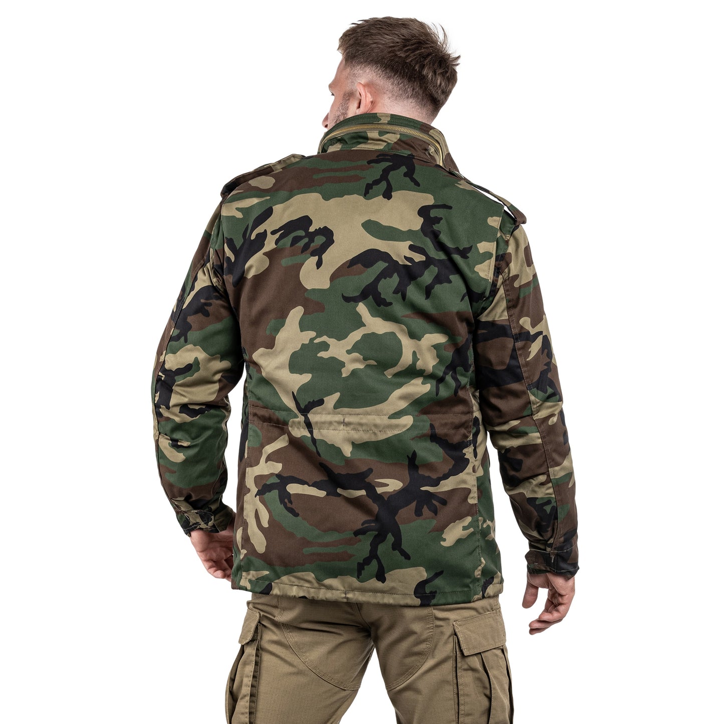 Kurtka Mil-Tec M65 Woodland