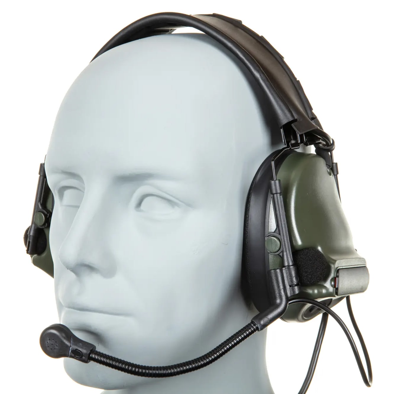 Zestaw Słuchawkowy Wosport C5 HD-14-A - Olive