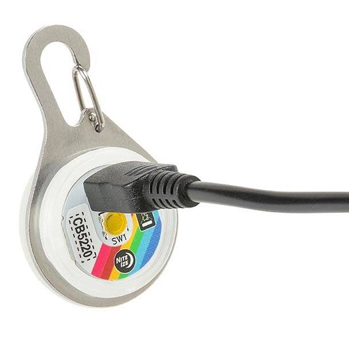 Latarka Nite Ize Disc-O Tech Spotlit Rechargeable Carabiner Light - White