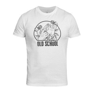 Koszulka T-Shirt Helikon Old School - White