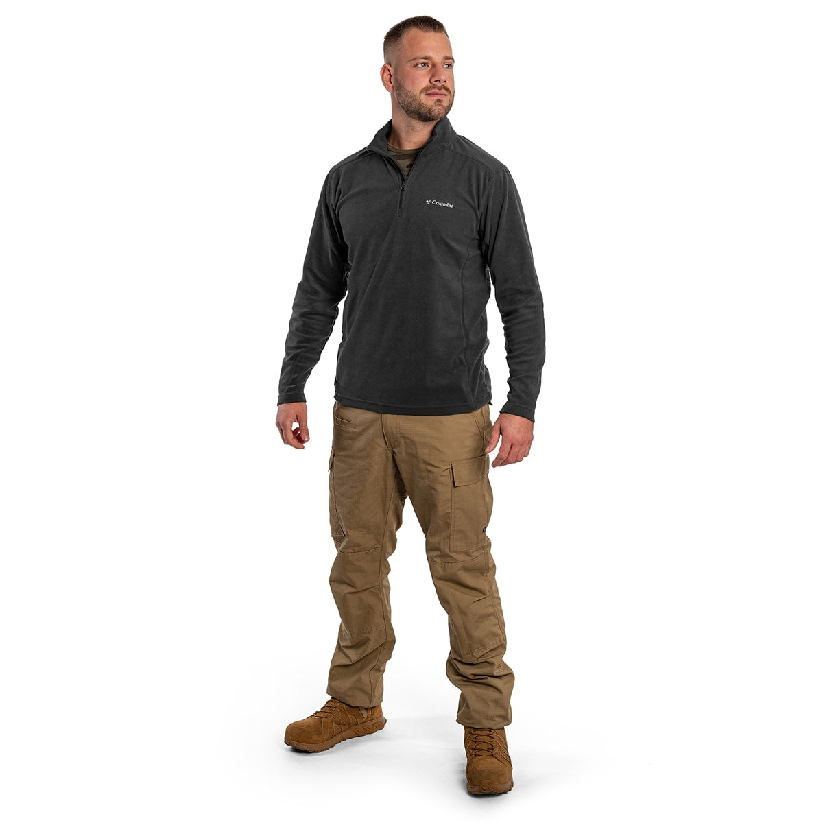 Polar Columbia Klamath Range II Half Zip - Black