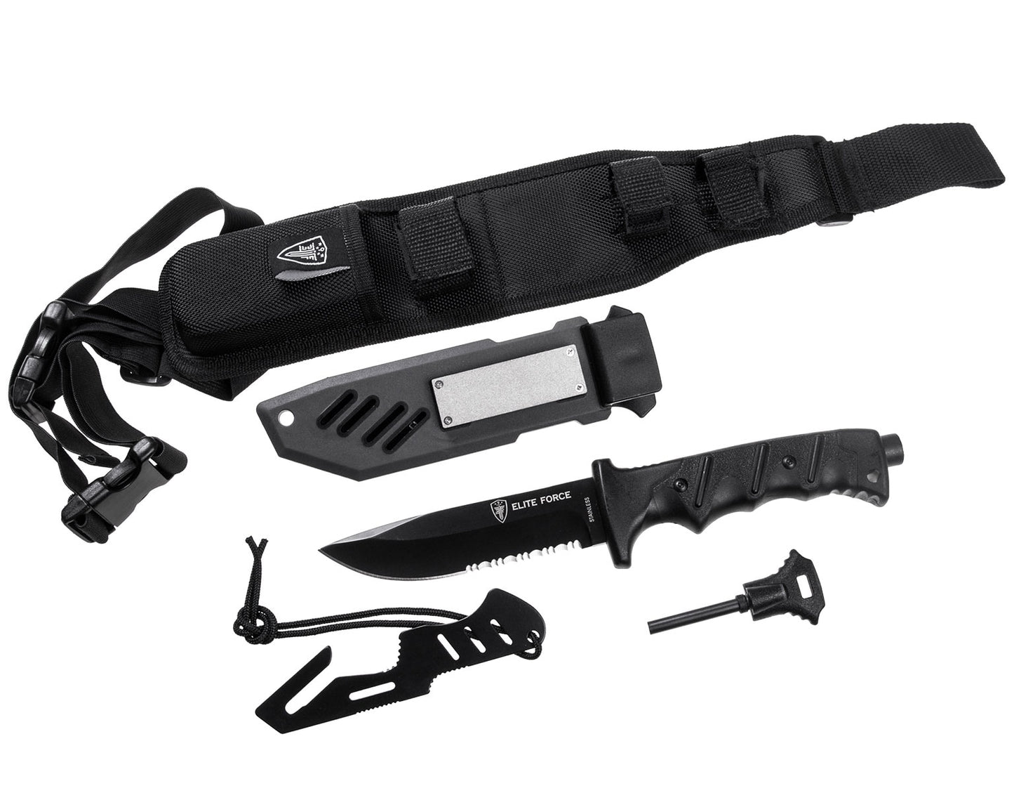 Nóż Umarex Elite Force EF703 440C z zestawem survivalowym