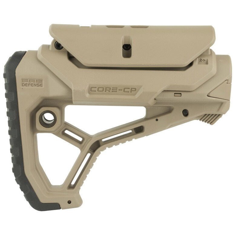 Kolba FAB Defense GL-CORE CP do karabinków AR15/M4 - Flat Dark Earth
