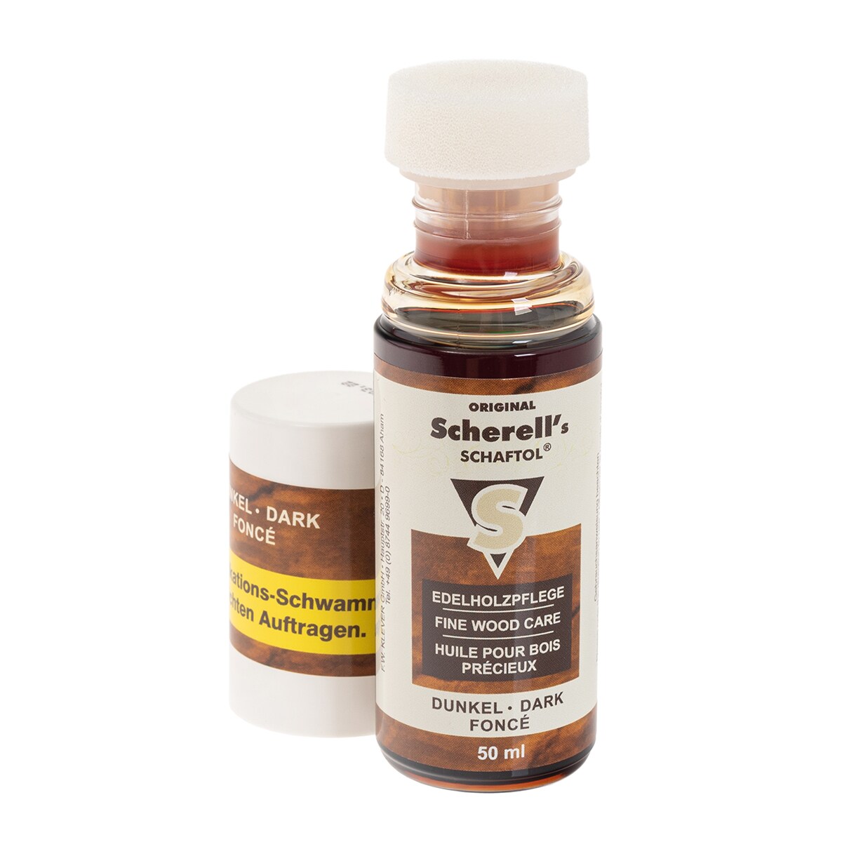 Olej naturalny do drewna Scherell Brąz Dunkel 50 ml