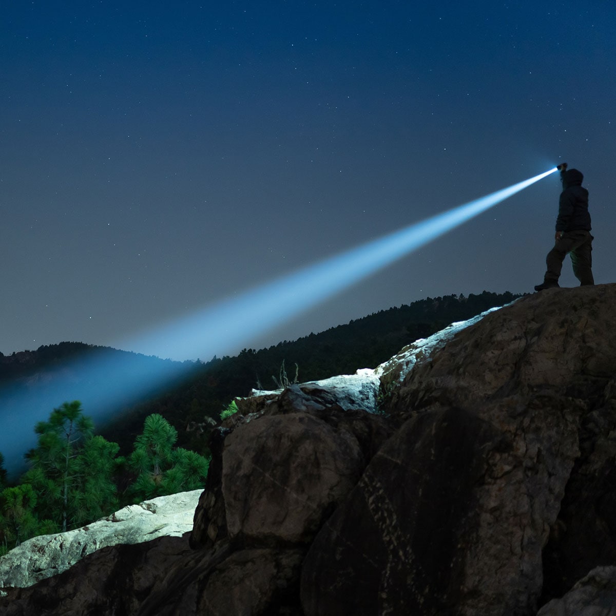 Latarka akumulatorowa Olight Marauder Mini Black - 7000 lumenów, zasięg 600 m