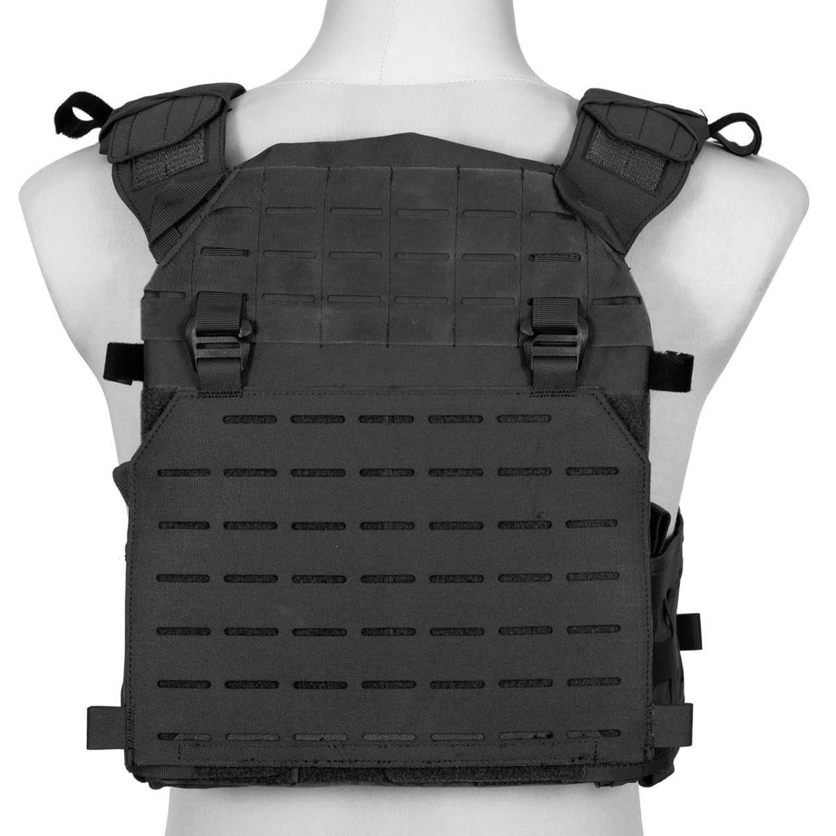 Kamizelka taktyczna GFC Advanced Laser-Cut - czarna