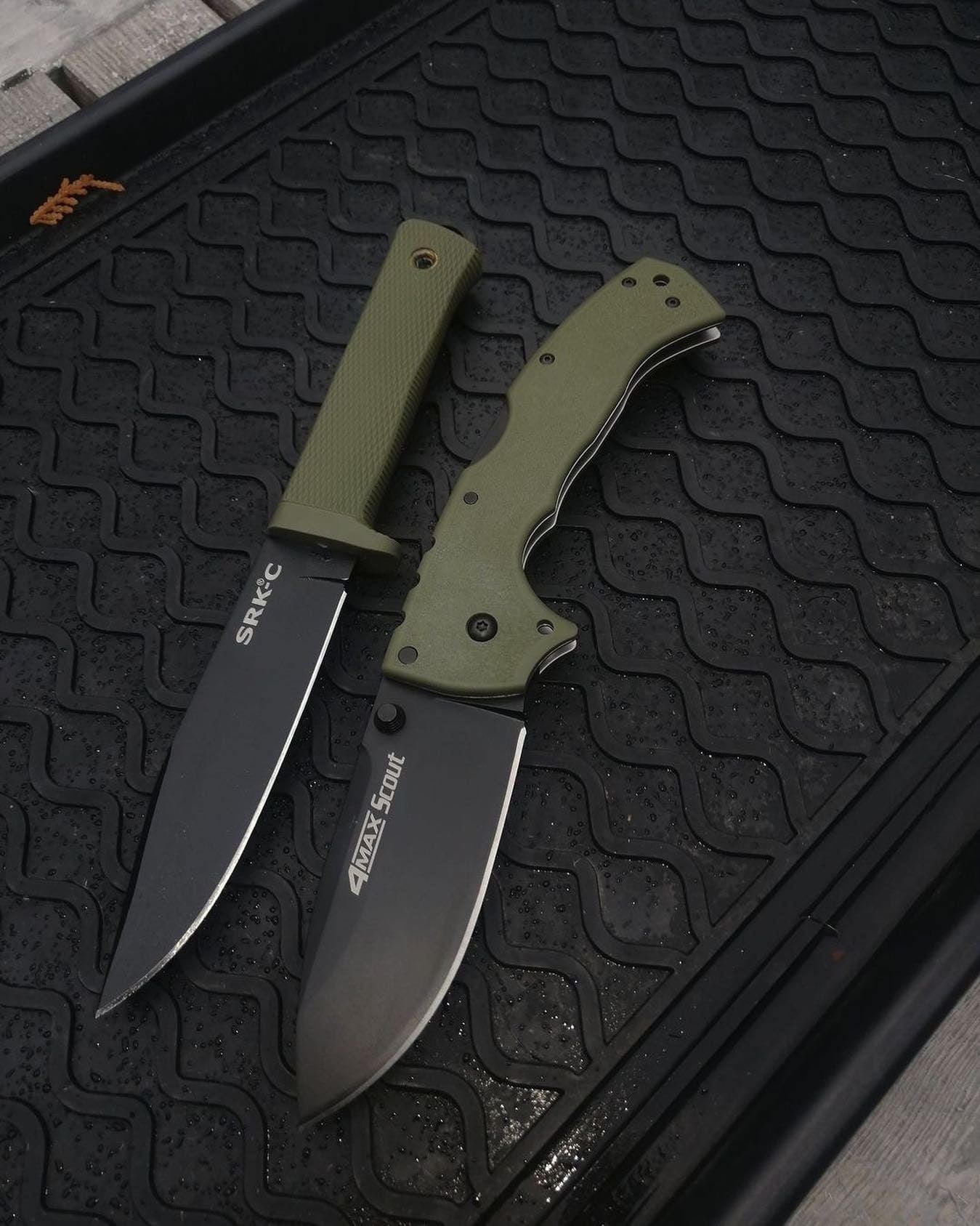 Nóż składany Cold Steel 5-MAX CPM-S35VN - OD Green