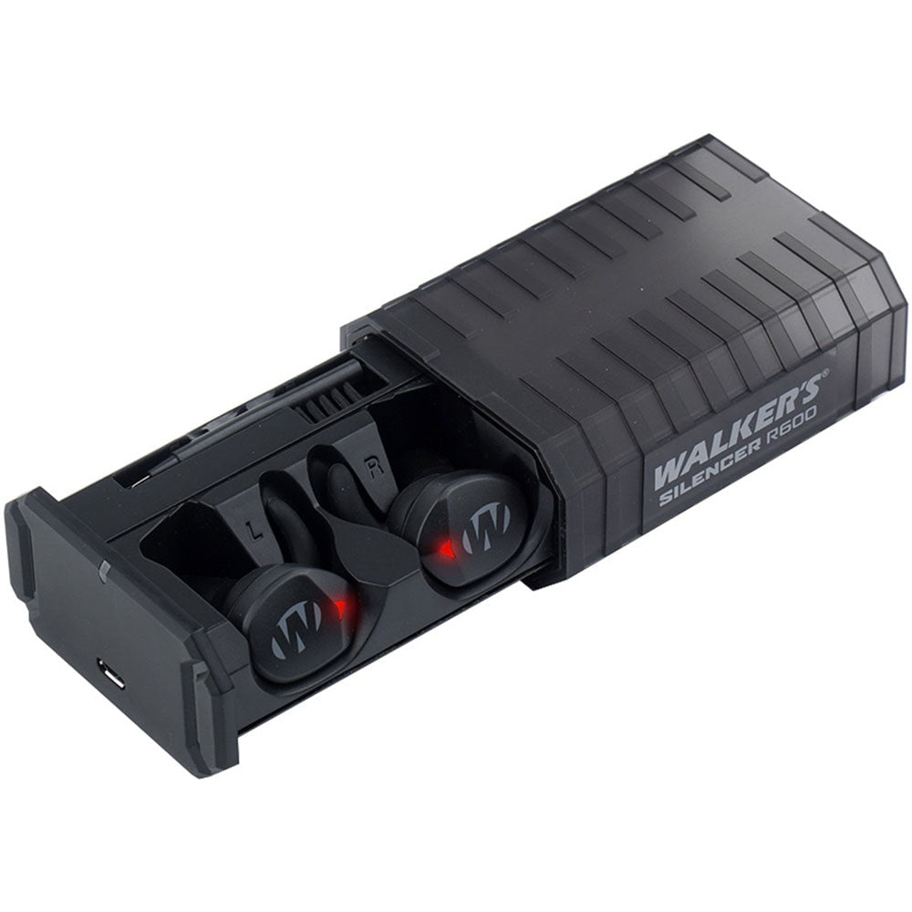 Ochronniki słuchu aktywne Walker's Silencer 2.0 R600 - Black