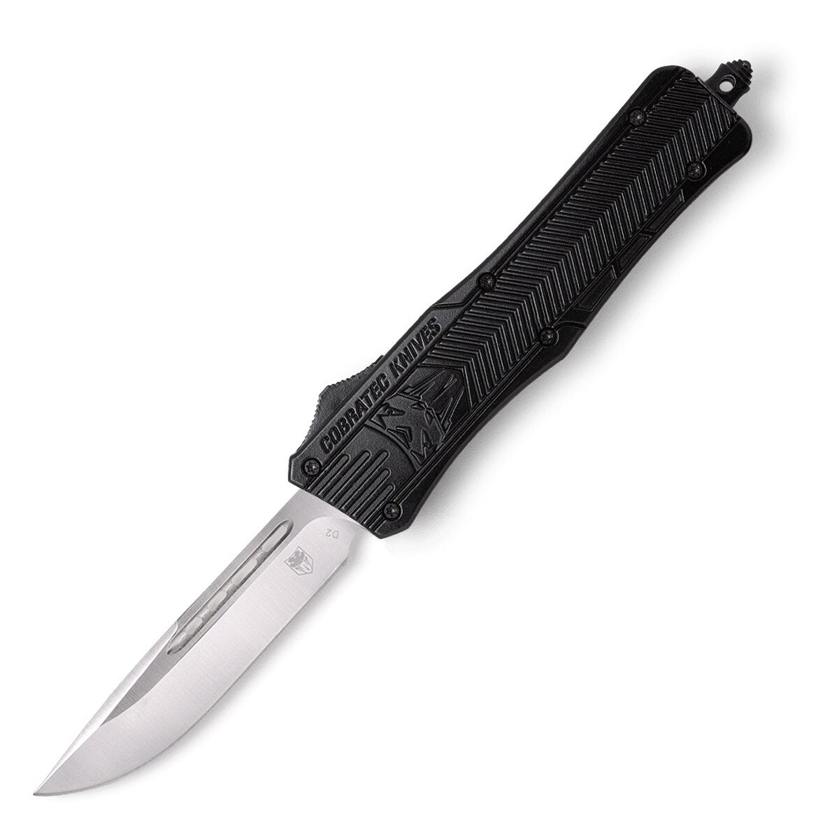 Nóż sprężynowy CobraTec D2 Small CTK-1 OTF Black