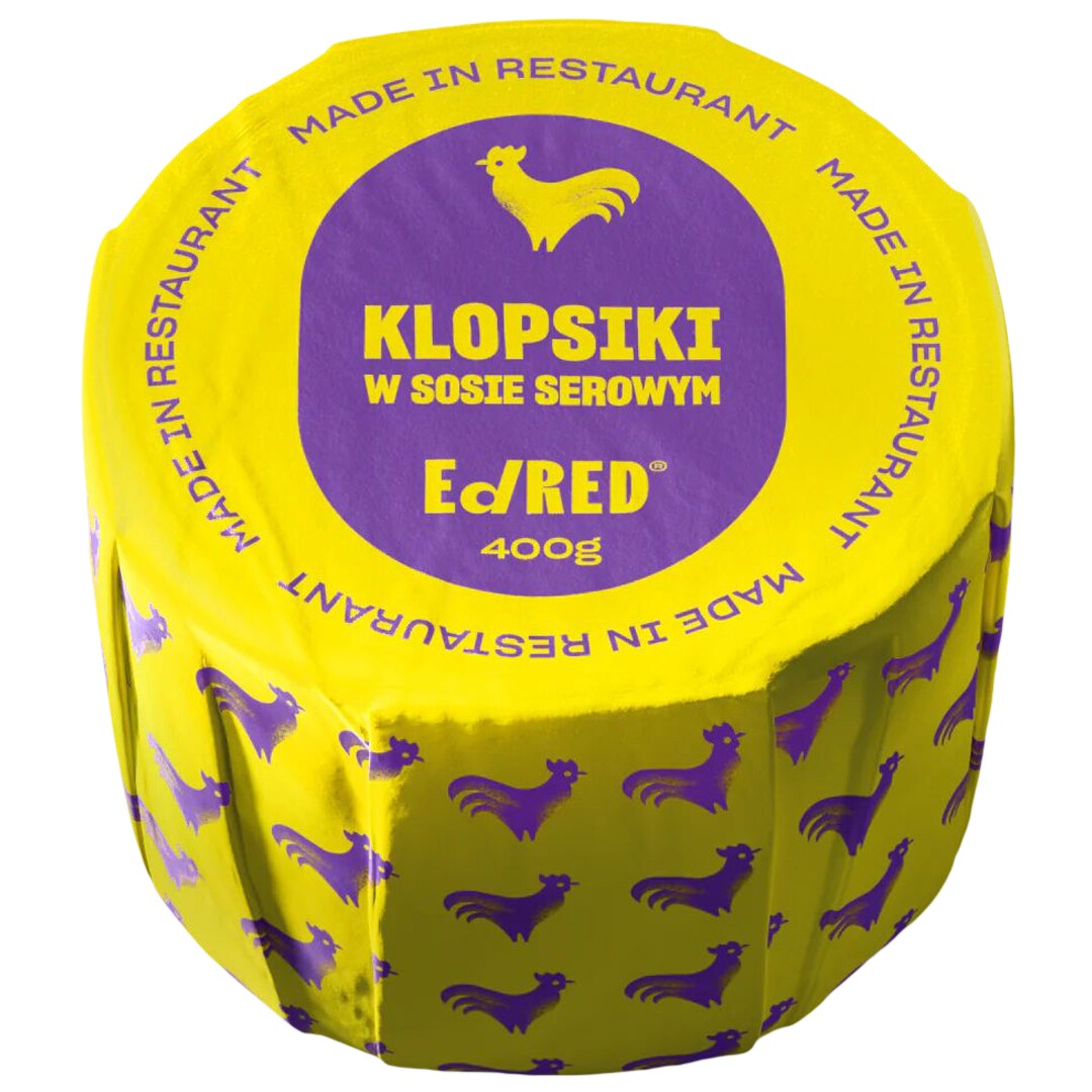 Żywność konserwowana Ed Red - Klopsiki drobiowe w sosie serowym 400 g