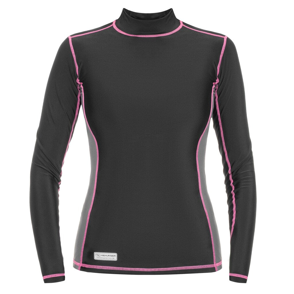 Koszulka termoaktywna damska Highlander Pro Comp Long Sleeve Top - Black/Grey