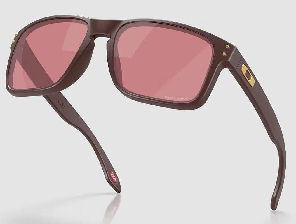 Okulary przeciwsłoneczne Oakley Holbrook - Matte Grenache/Prizm Dark Golf