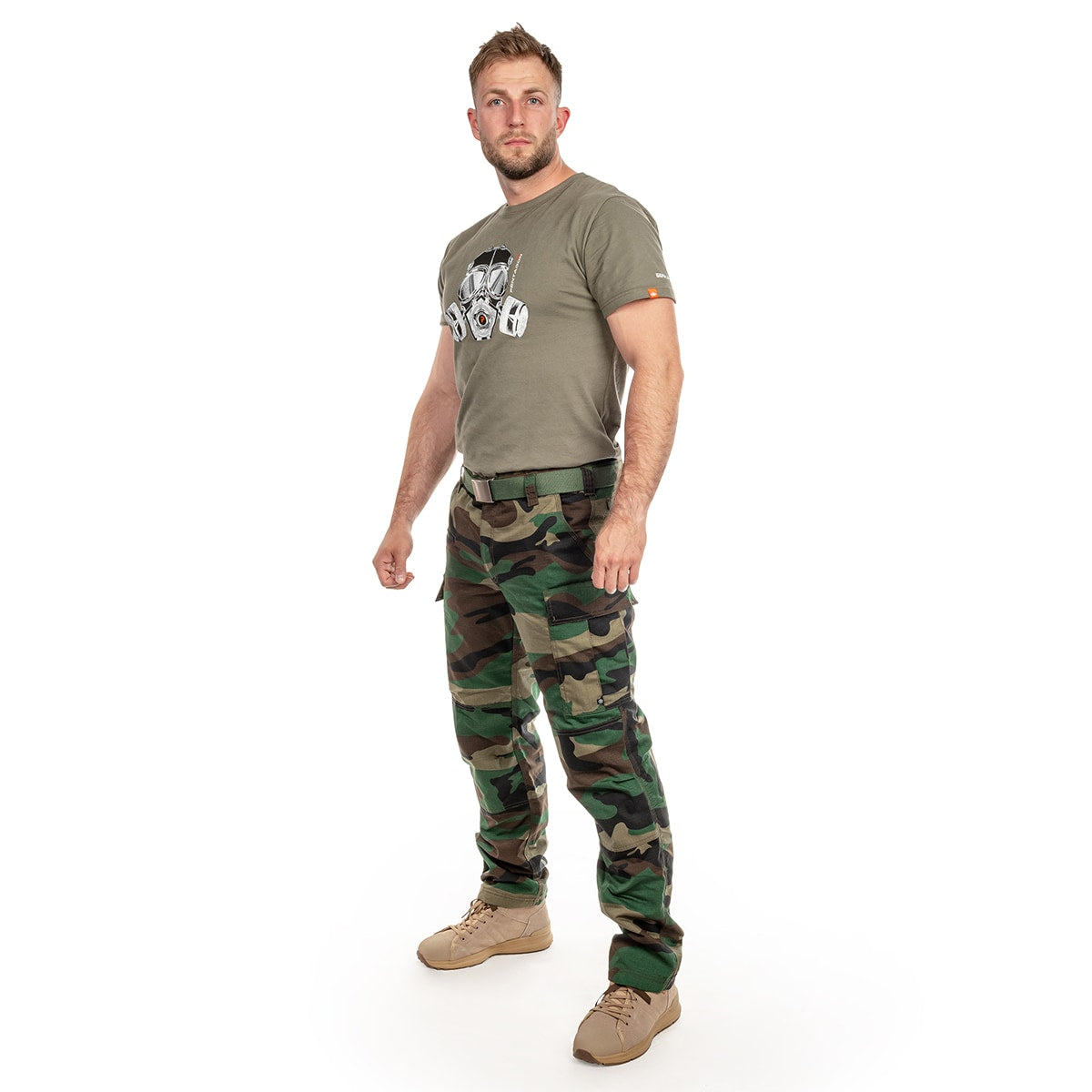 Spodnie wojskowe Pentagon BDU 2.0 - Woodland