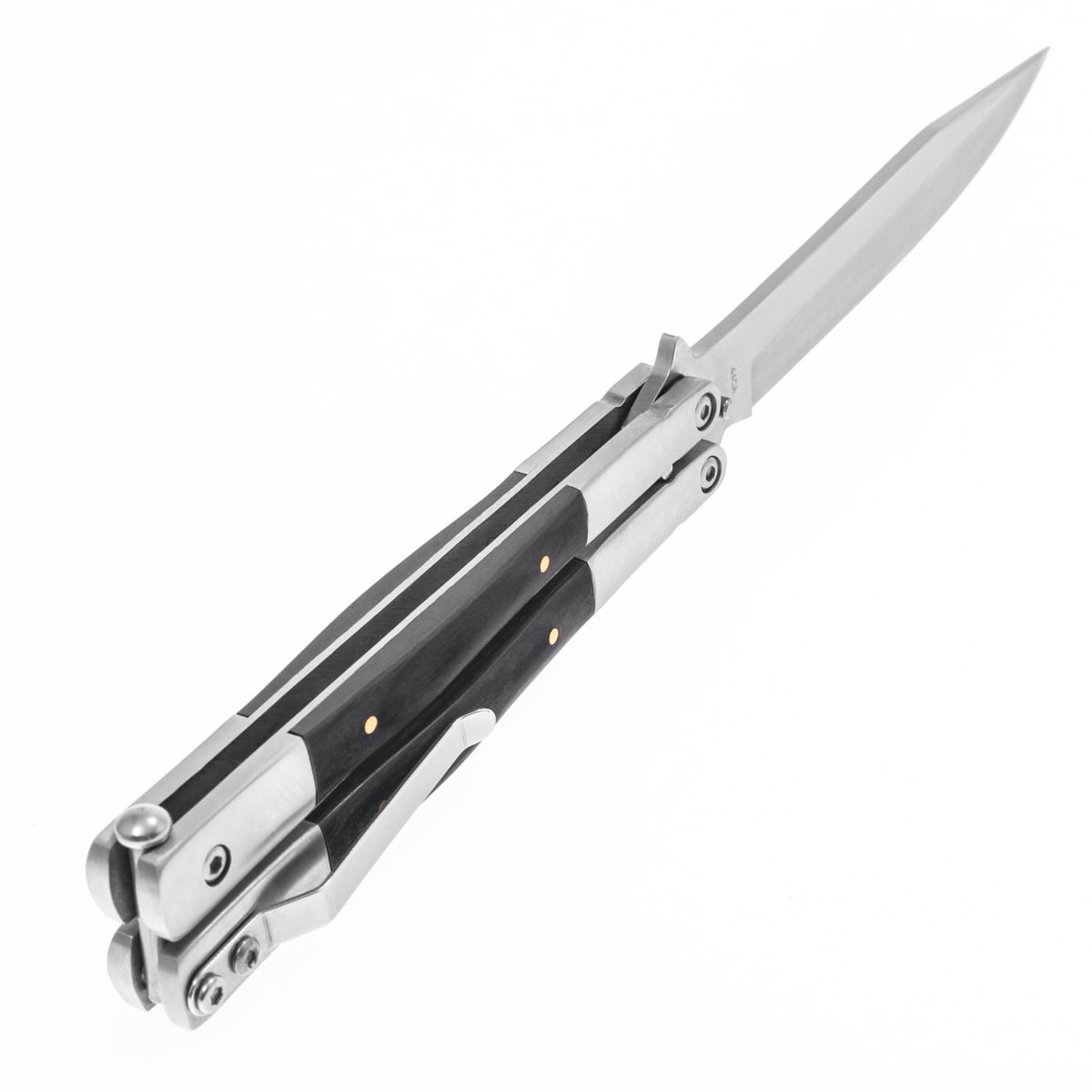 Nóż składany motylek Boker Magnum Balisong Wood