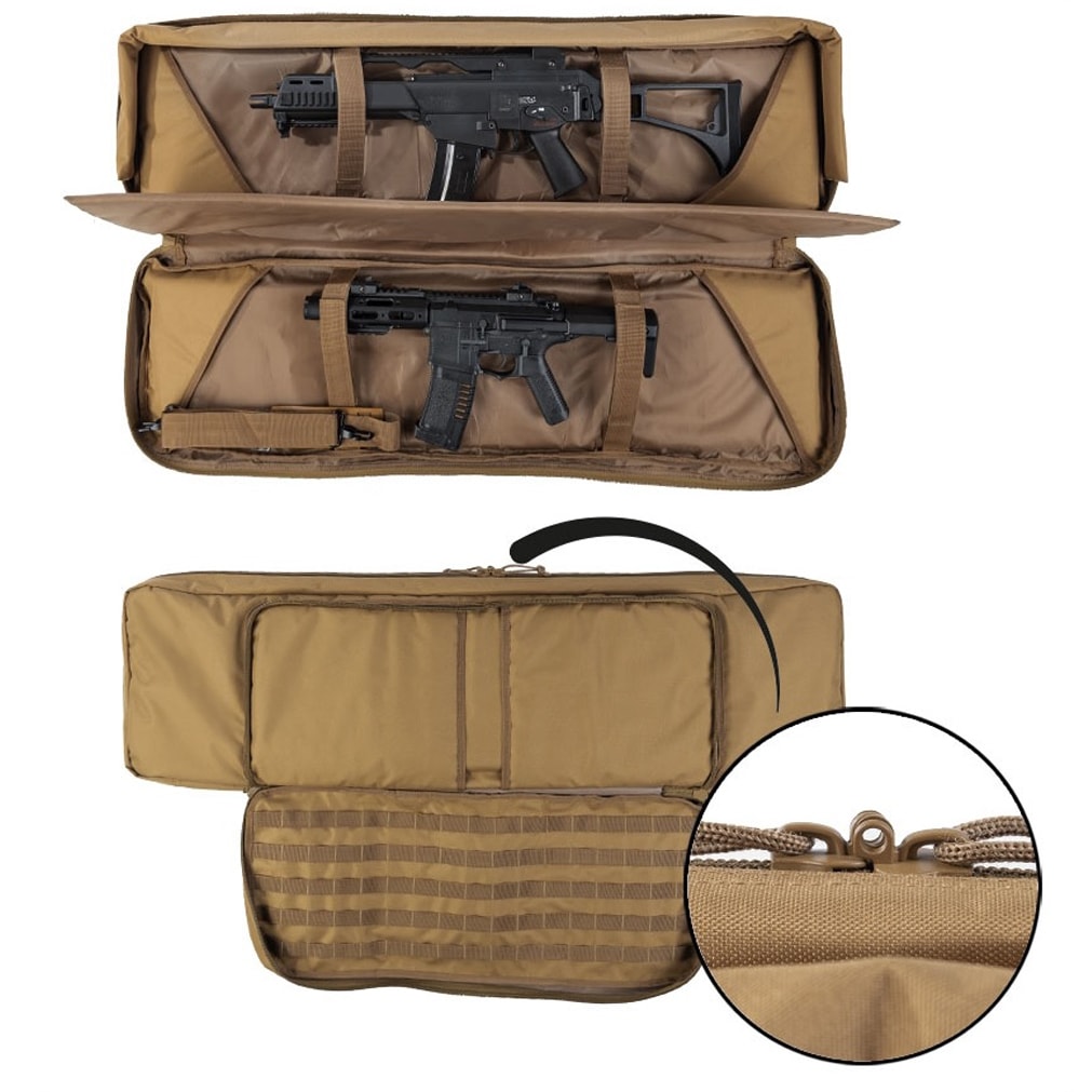 Pokrowiec na broń Mil-Tec podwójny 106 cm - Coyote