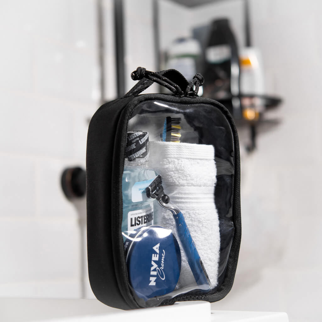 Organizer M-Tac Elite przezroczysty Small (22 x 14 cm) - Black
