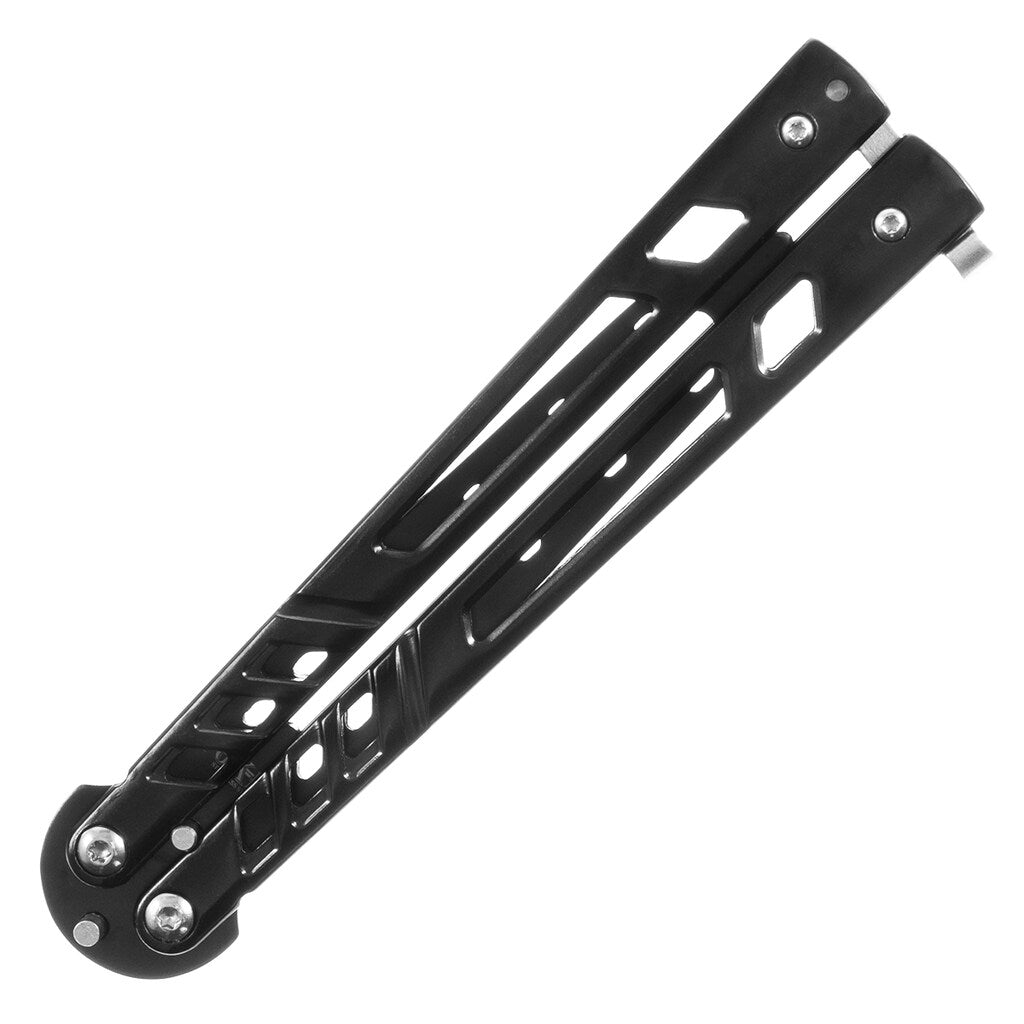 Nóż składany treningowy motylek Joker - Black / Black