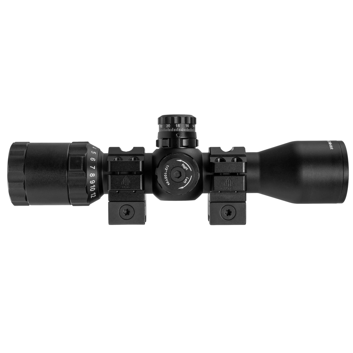 Luneta celownicza UTG 3-12X32 BugBuster Mil-Dot Dovetail
