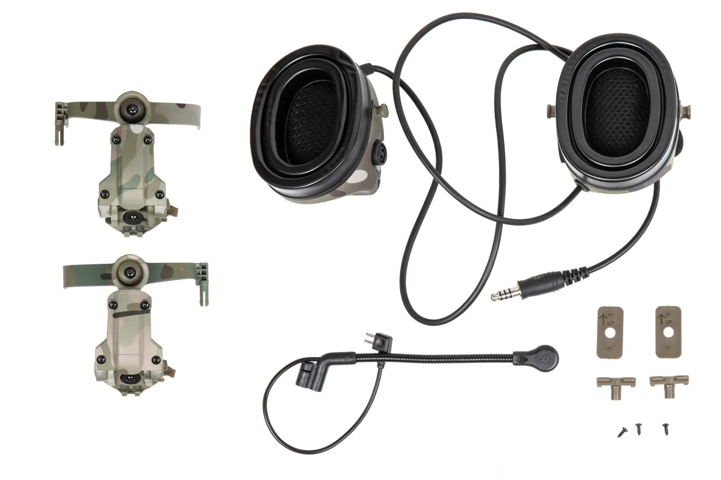 Ochronniki słuchu aktywne Wosport C5 HD-24 - MultiCam