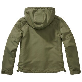 Kurtka damska Brandit Windbreaker Frontzip - Olive