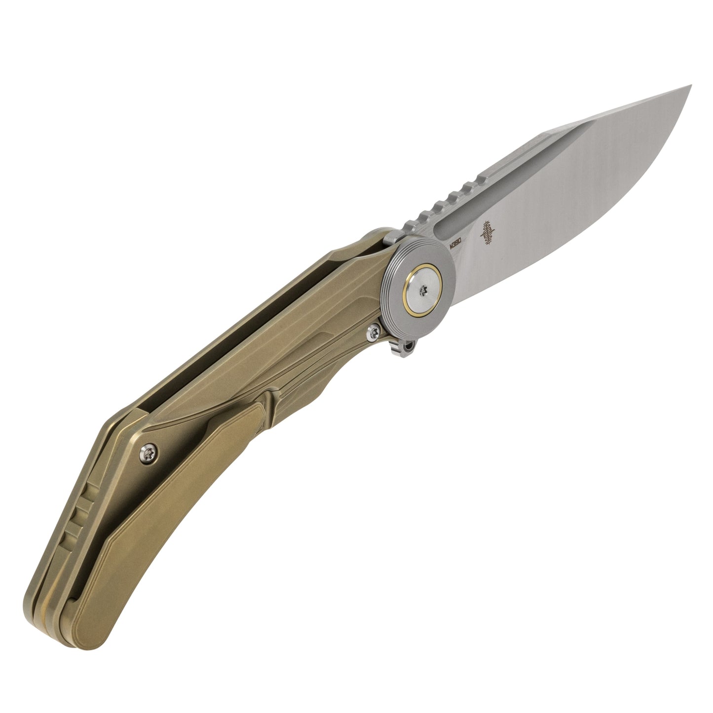 Nóż składany Bestech Knives Seraph M390 - Bronze Titanium/Satin