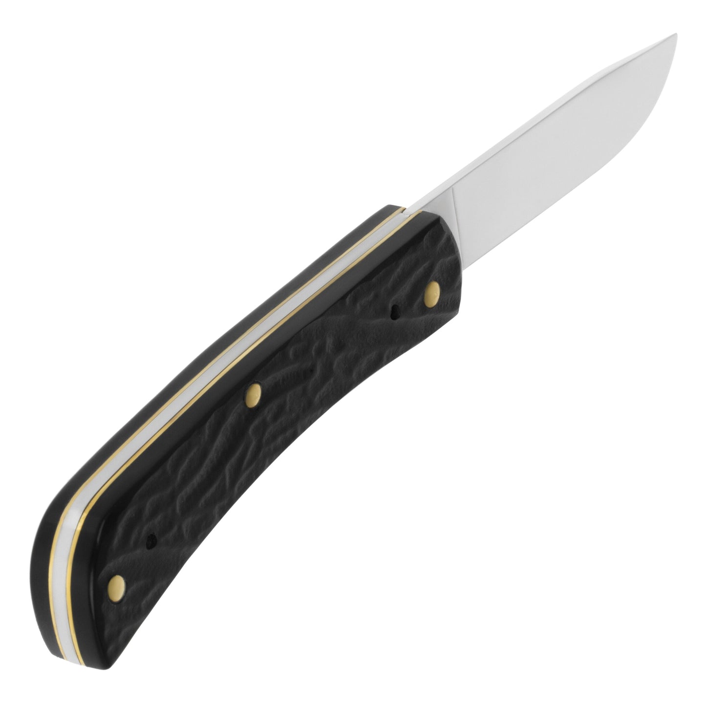 Nóż składany Zippo Sodbuster Jr - Rough Black Synthetic