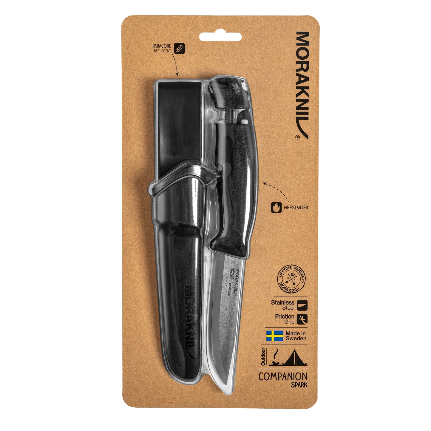 Nóż Mora Companion Spark czarny