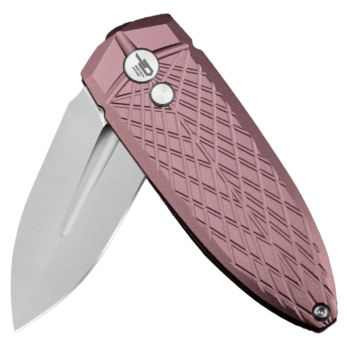 Nóż składany Bestech Knives QUQU Aluminum - Brown