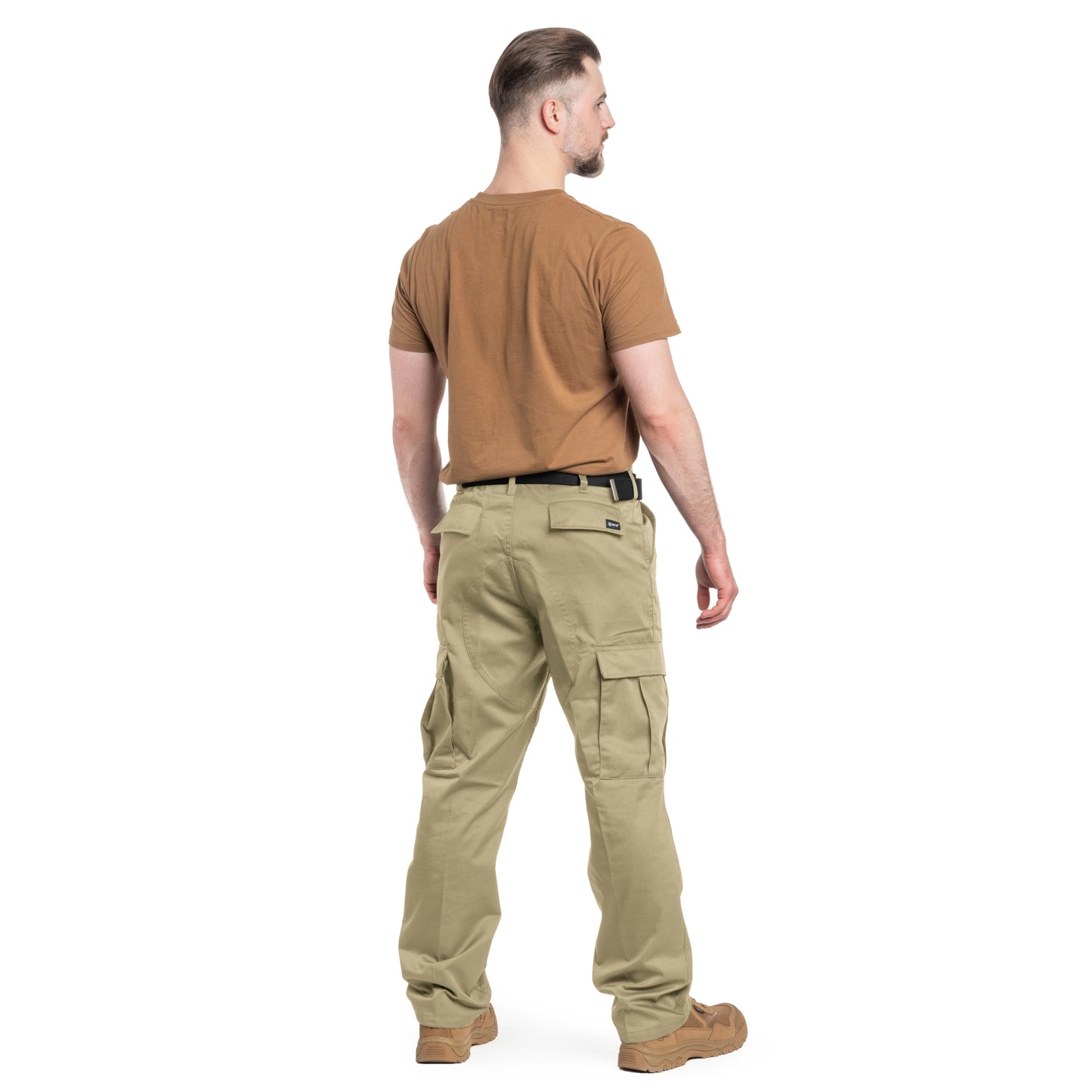 Spodnie wojskowe MFH wzmacniane US Combat BDU - Khaki
