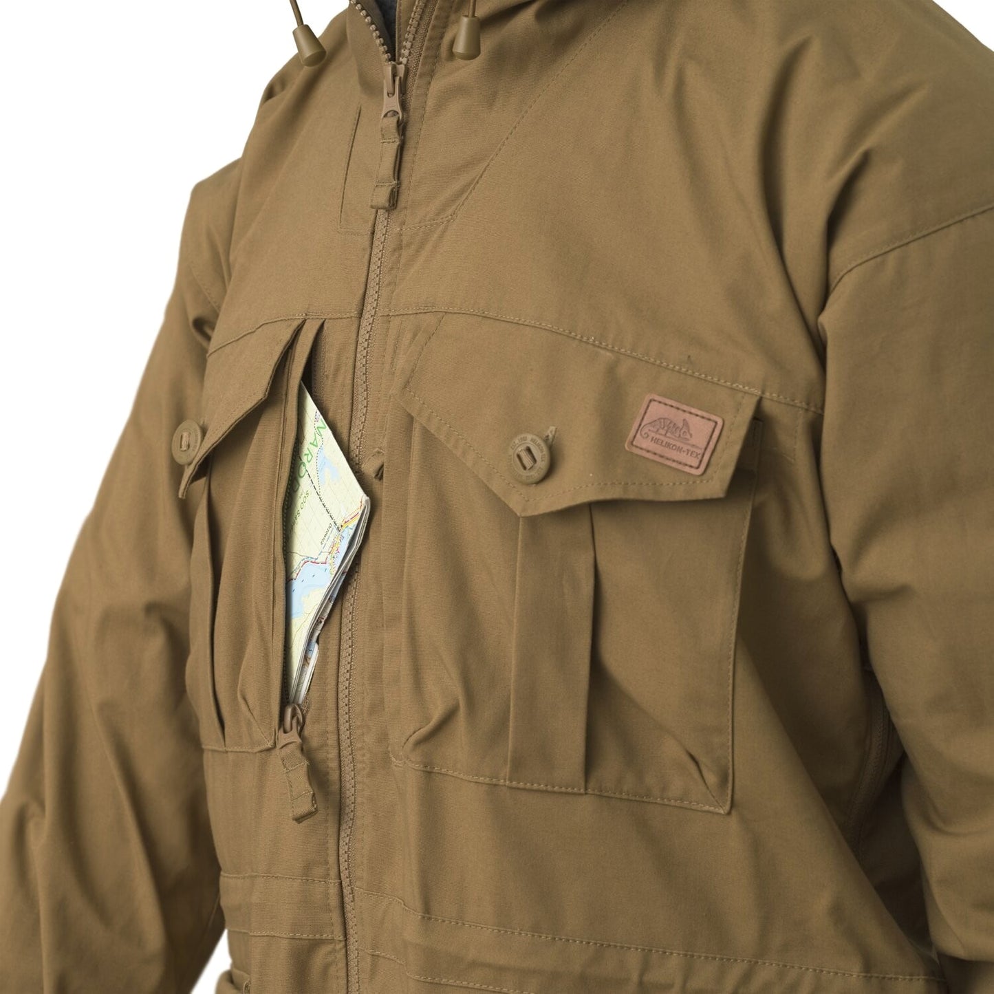Kurtka Helikon SAS Smock Duracanvas - Coyote