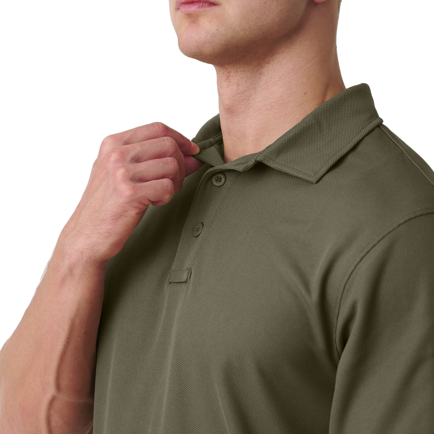 Koszulka termoaktywna Polo Helikon UTL TopCool - Olive Green