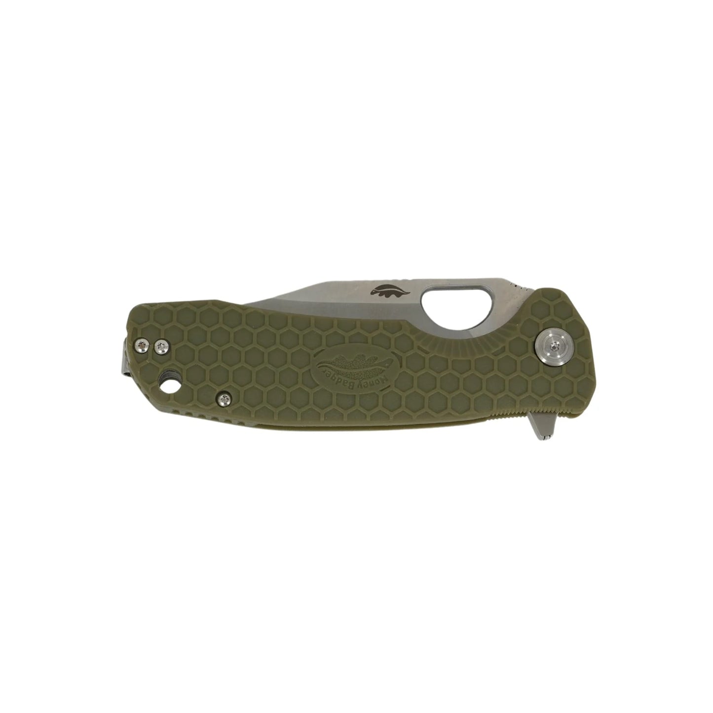 Nóż składany Honey Badger Clip-Point Large 8Cr13MoV - Green