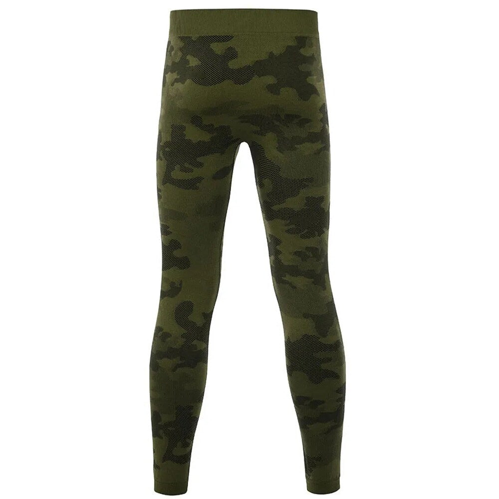Legginsy termoaktywne męskie FreeNord Tactical - Camo