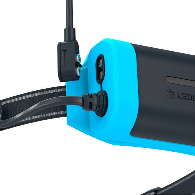 Latarka czołowa Ledlenser Neo 9R Blue - 1200 lumenów