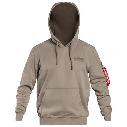 Bluza Alpha Industries Back Print Hoody - Vintage Sand