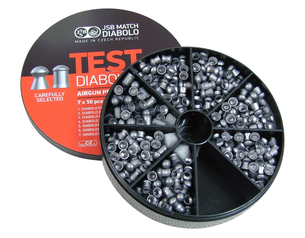 Śrut JSB Exact Zestaw Test 7x50 szt.