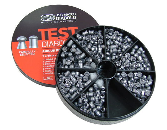 Śrut JSB Exact Zestaw Test 7x50 szt.