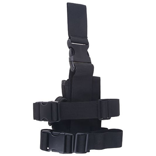 Kabura udowa GFC Tactical z ładownicą na magazynek - Czarna
