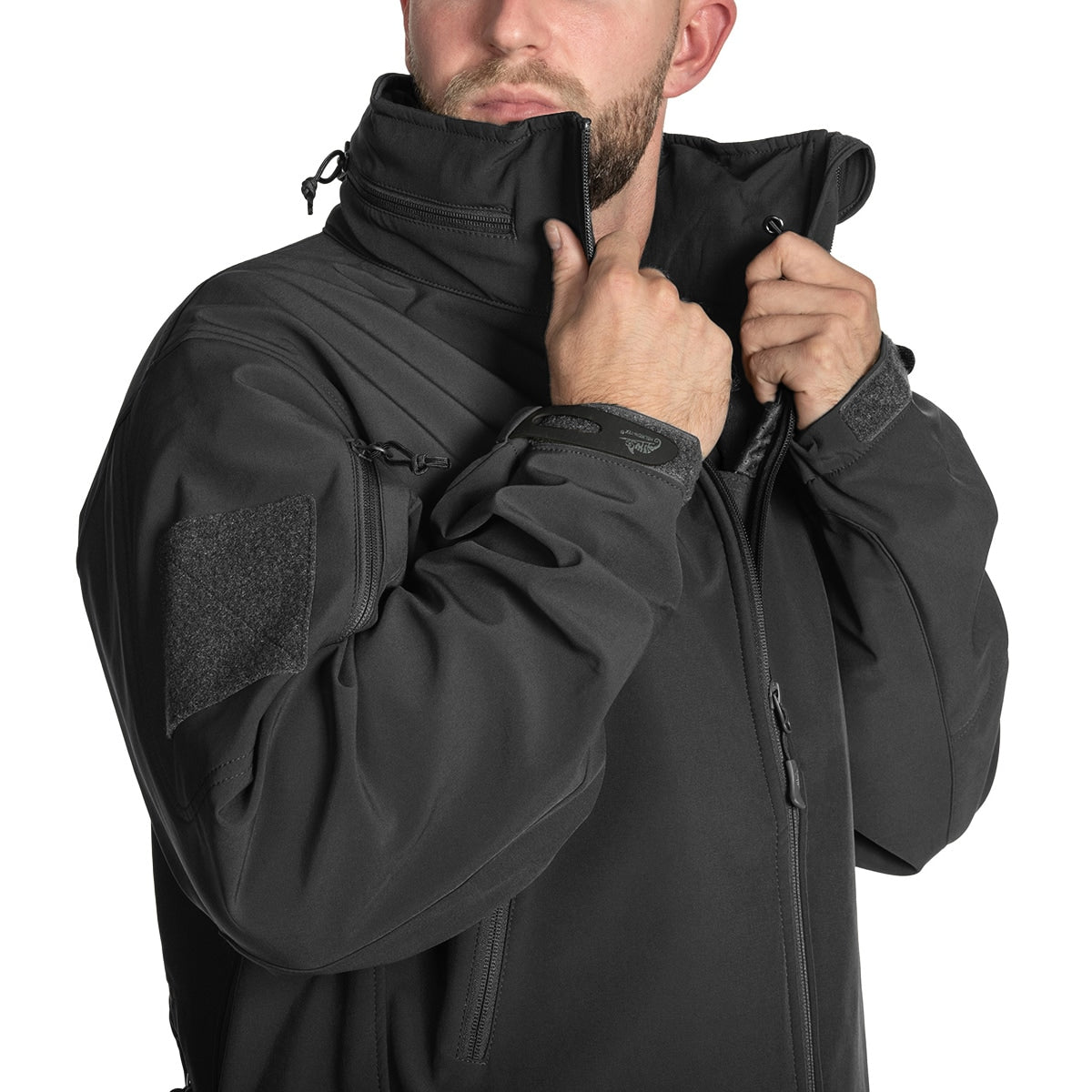 Kurtka Helikon Gunfighter Softshell Shark Skin Windblocker - Shadow Grey