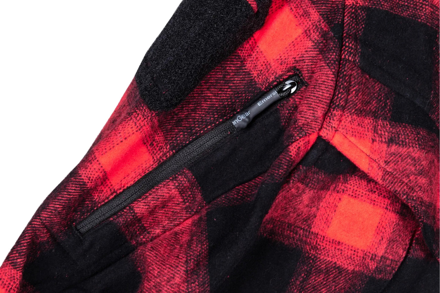 Koszula Emerson Gear Blue Label Longicorn - Black/Red