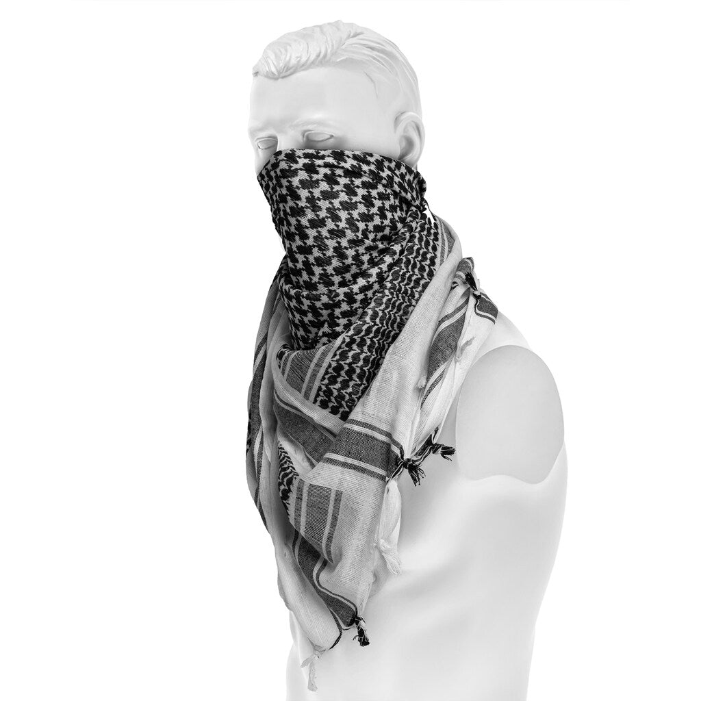Arafatka chusta ochronna Texar - White