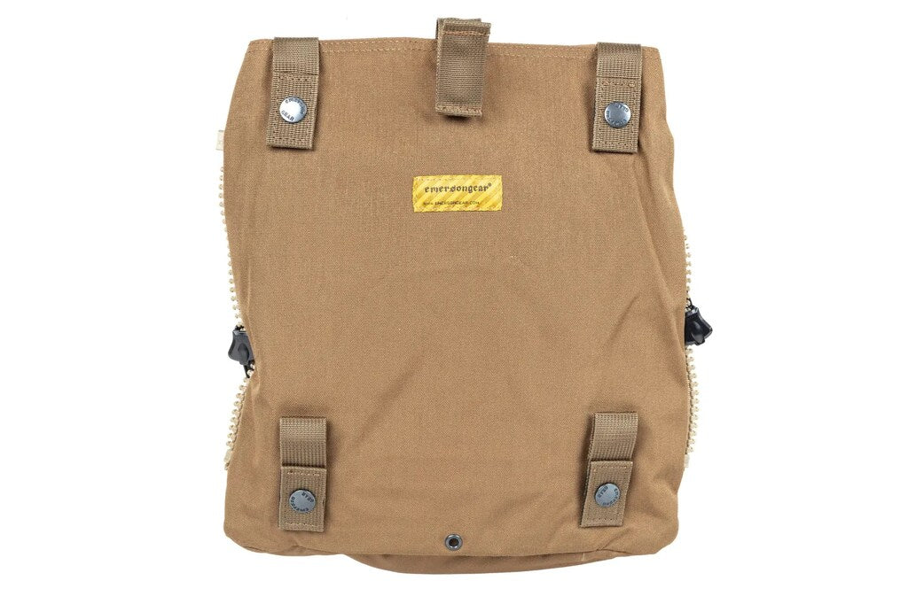 Panel szturmowy Emerson Gear typu Zip-On do kamizelek JPC 2.0/CPC - Coyote Brown