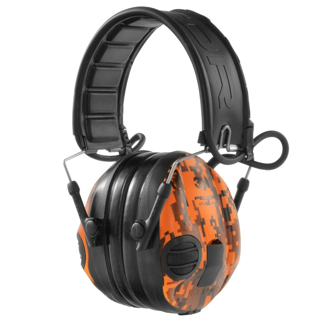 Ochronniki słuchu aktywne 3M Peltor SportTac - Camo