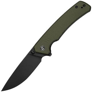 Nóż składany Civivi Merit Black Stonewashed G10 - OD Green