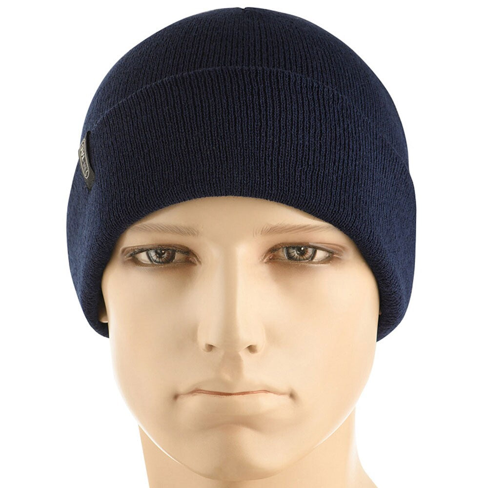 Czapka M-Tac Fine Knit Watch Cap - Dark Navy Blue