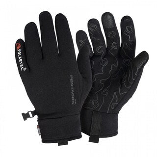 Rękawice Pentagon Ursus Power Stretch Polartec - Black
