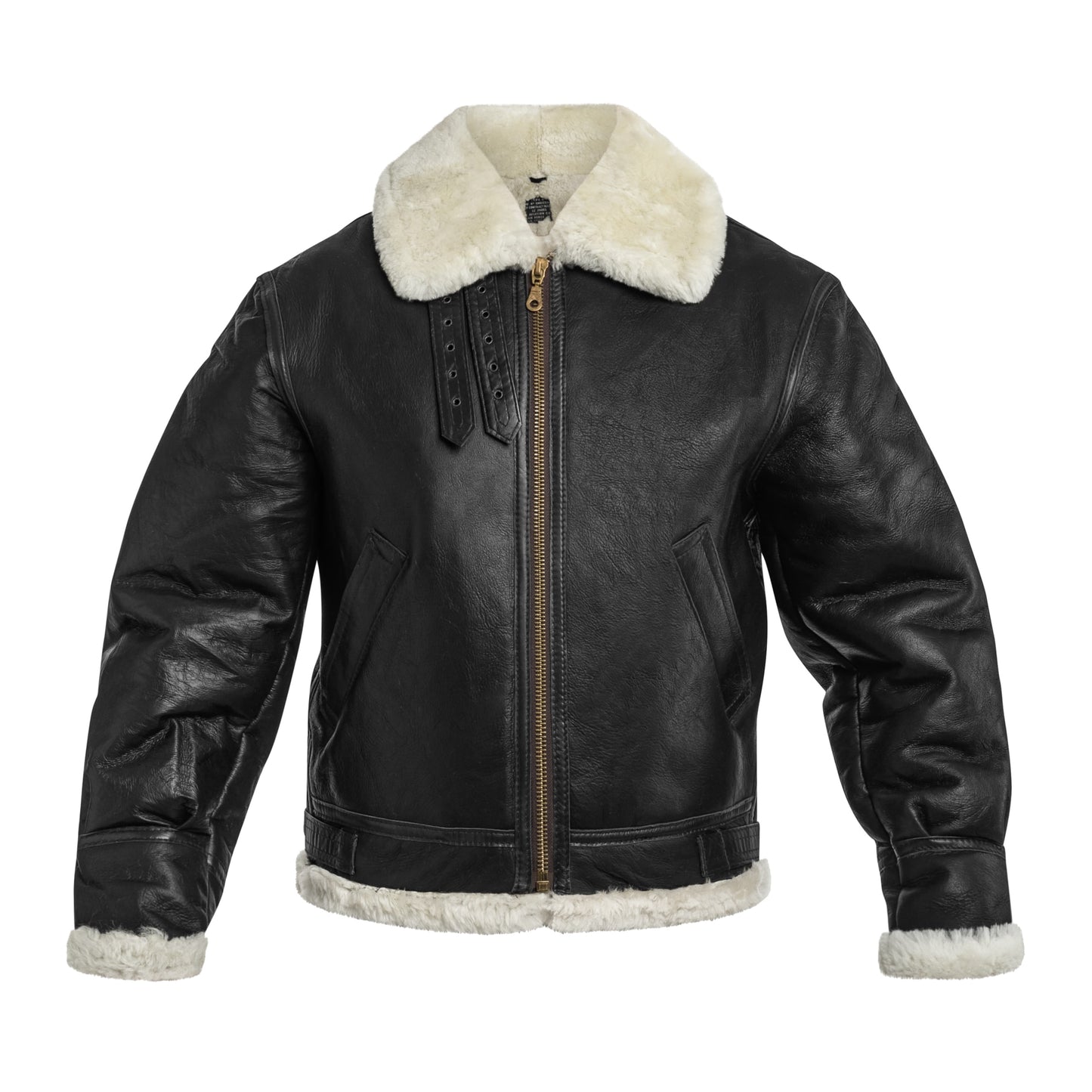 Kurtka Mil-Tec US B3 Sheepskin Leather - Black